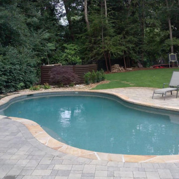 Atlanta Metro Custom Pool Renovations - Caribbean Blue PebbleTec