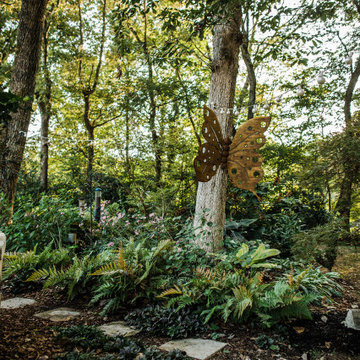 Vibrant Plantings and Woodland Paths