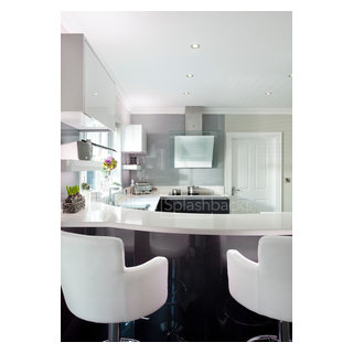 Glass Splashbacks in Kitchens - Modern - Kitchen - Belfast - by DIY ...