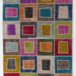 Patchwork style Up-cycled Handmade Rugs - Products