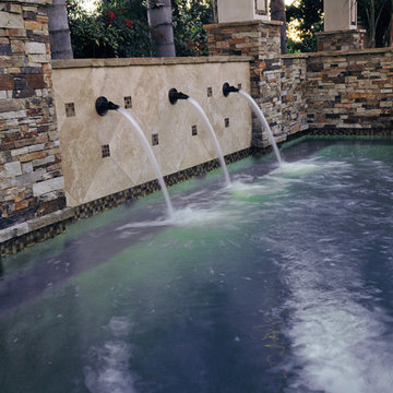 Pool Water Feature