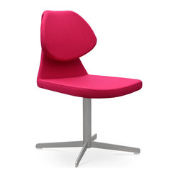 GAKKO 4 STAR-RED WOOL - Dining Chairs