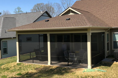 This is an example of a porch design in Charlotte.