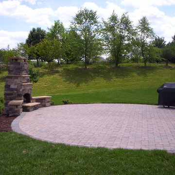 Charlotte Hardscape & Landscape w/Outdoor Fireplace