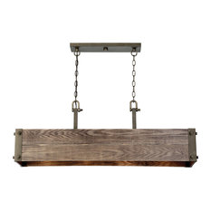 Nuvo Winchester 4-Light Incandescent Bronze Trestles Light Fixture