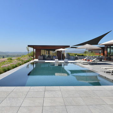 Napa Valley Roof + Pool Deck