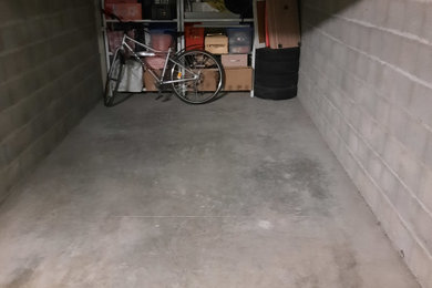 Désencombrement d'un garage pour garer un véhicule
