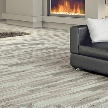 Happy Floors Tigerwood Ash Porcelain Tile Flooring