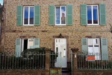 Inspiration pour une maison traditionnelle.