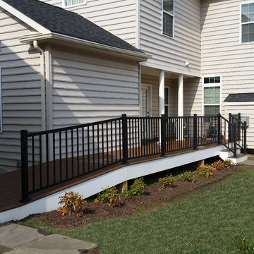 Wheelchair Accessible Trex Ramp
