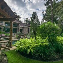 Pool landscaping