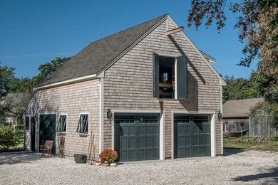 Large elegant detached barn photo in Boston