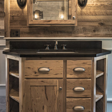 Master Bathroom - Rustic Cedar cabinetry