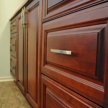 Tranquil His & Hers Master Bathroom, McNary Estates