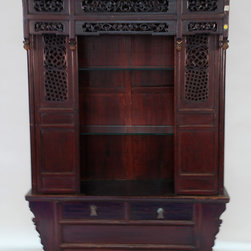 Antique Chinese Shrine Cabinet or Display Cabinet - Storage And Organization