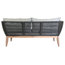 Charles Bentley Mixed Material Fisherman Sofa