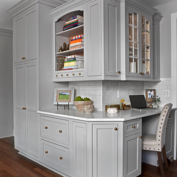 White with Gray Color Scheme