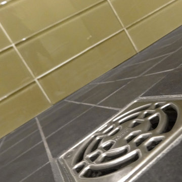 Mid Century Modern Shower Floor