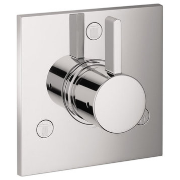 Hansgrohe 04880 Ecostat Trio/Quattro Diverter Trim for up to 3 - Brushed Nickel
