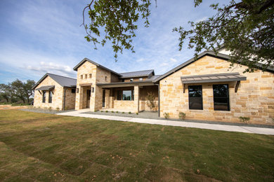 Farmhouse exterior home photo in Austin