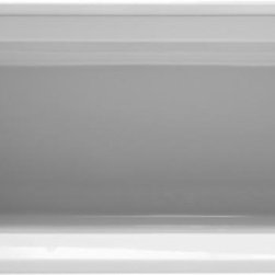 2nd Floor Collection White Bathtub, Base Tub By Duravit - Bathtubs