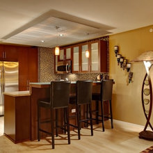 Interesting kitchen ceiling
