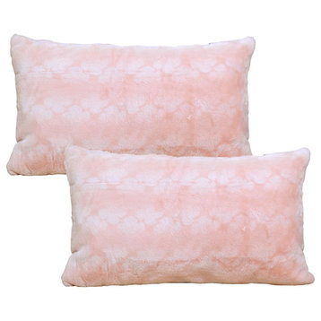 Ballys Pillow Shell Set, Rose Quartz, 2 Piece, 14"x26"