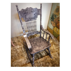 The Gothic Washed Out Rocking Chic - Rocking Chairs