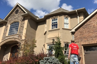 Seamless Gutter Installation Pictures