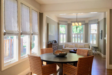 Example of a classic dining room design in San Francisco