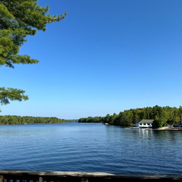Cottage Garage with loft in the Muskoka Lakes Region
