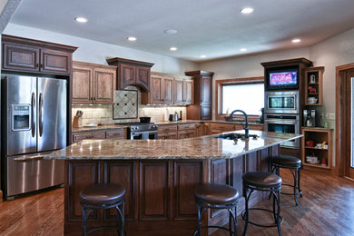 Elegant kitchen photo in Other