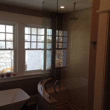 Frameless Showers and mirrors