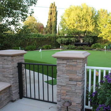 Transformed Lawn Area