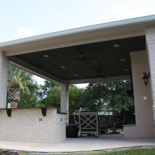 outside