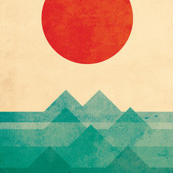 'The Ocean, The Sea, The Wave' Art Print by Budi Satria Kwan - Prints And Posters
