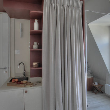 Fustel/ Renovation d'un pied à terre de 11m²