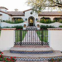 Spanish Courtyard Entrance