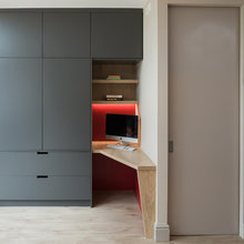 Built In Desk Closet