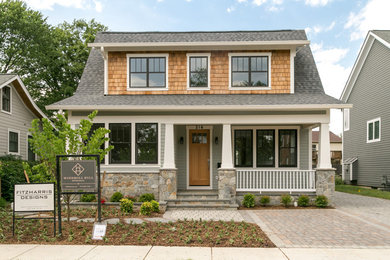 Arts and crafts exterior home photo in DC Metro
