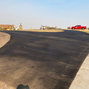 Asphalt installation