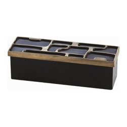Piper Brass & Wood Box | Pulp Home - Decorative Boxes