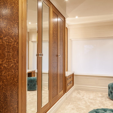 Burr Oak & Glass Dressing Room