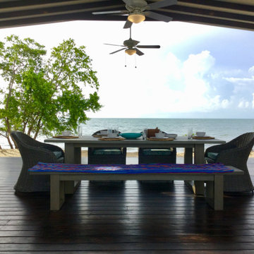 Belize beach cabanas-vacation rental building project