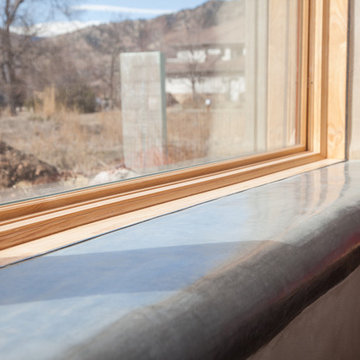 Addition with Clay Plasters and Tadelakt Widowsills
