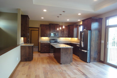 Elegant kitchen photo in Minneapolis