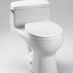 Toto Eco Supreme Round One Piece Toilet 1.28 GPF MS863113E - Toilets
