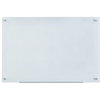 Magnetic White Glass Dry-Erase Board Set, 23 5/8"x35 1/2"