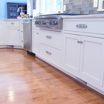 Bethesda, MD White Kitchen Remodel