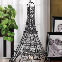 Eiffel Tower Candle Holder - Home Decor
